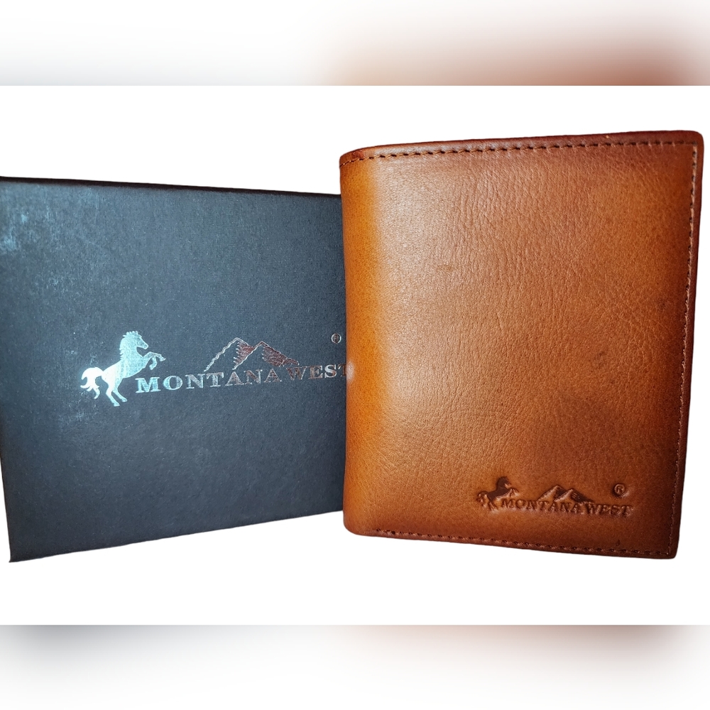 Montana West RFID Bi-Fold Men's Wallet